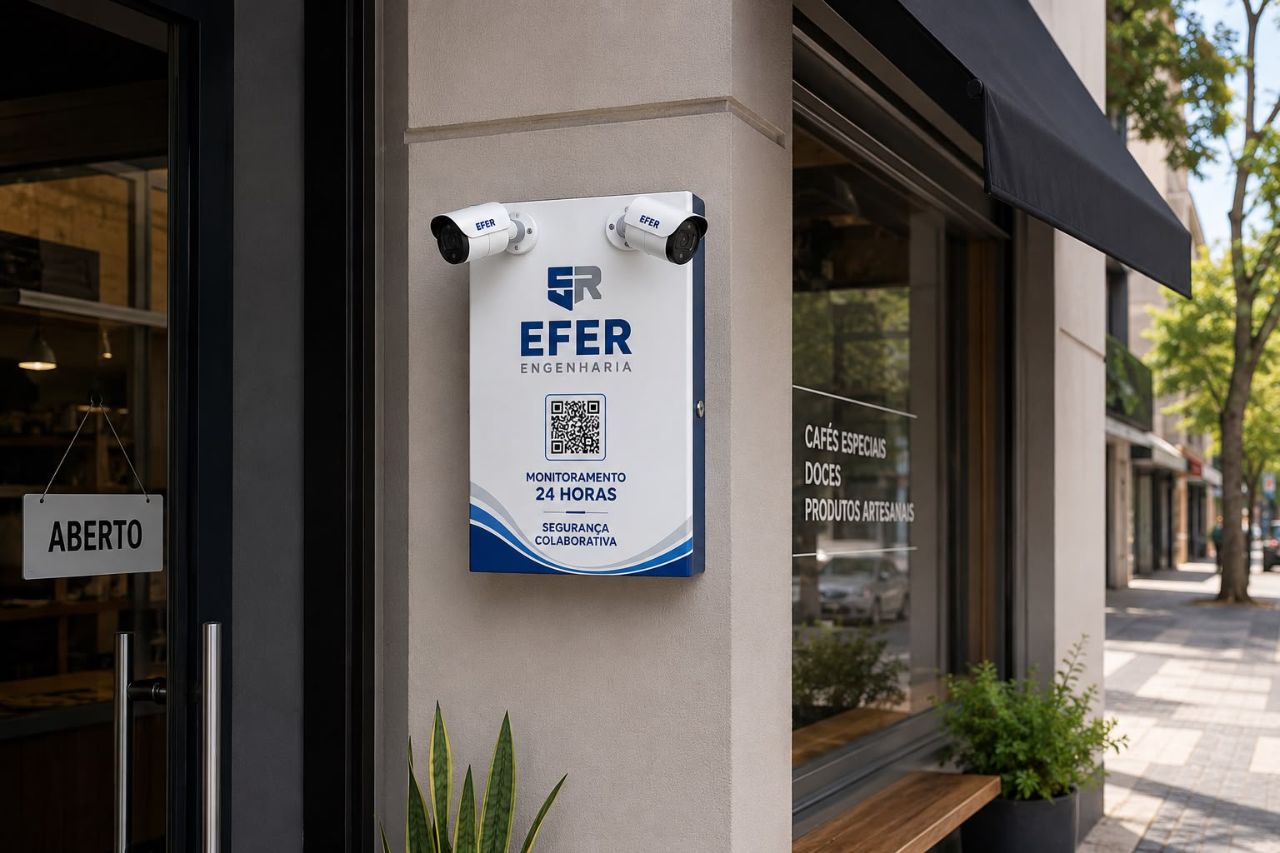 Totem Sentinela Smart da EFER ENGENHARIA Smart Security